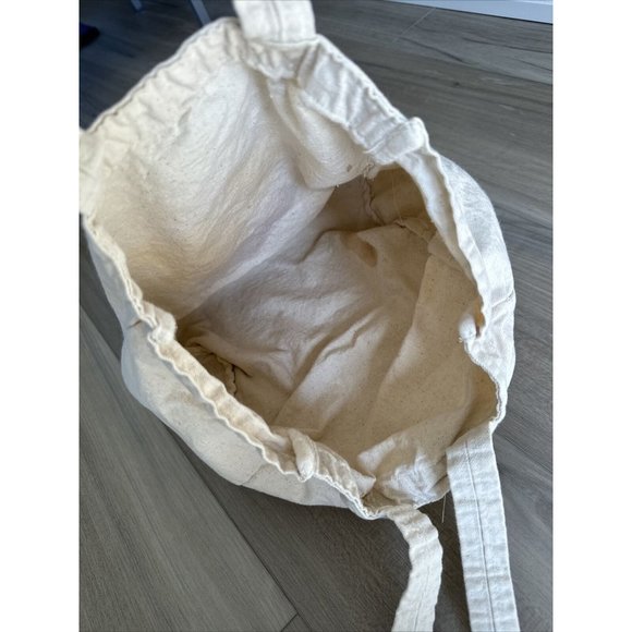 Vintage Winnie The Pooh Tote Canvas Bag Made‎ In India 13x13 Bag 1 - Picture 4 of 12